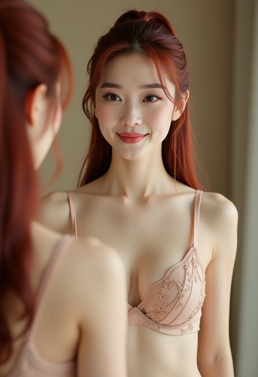 午夜列车上的她